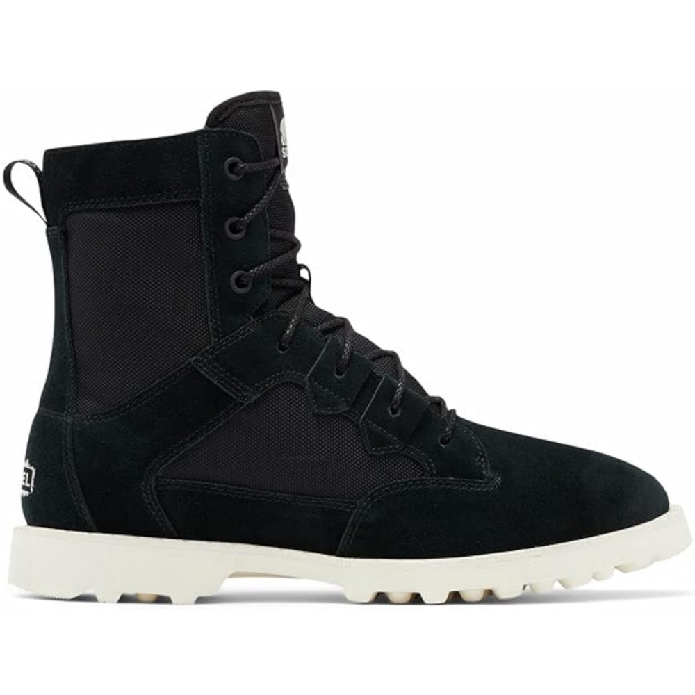 NEW Sorel Mens Caribou Waterproof Leather Boots Black